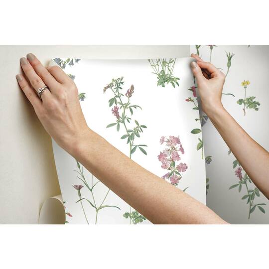 RoomMates Botanical Print Peel & Stick Wallpaper